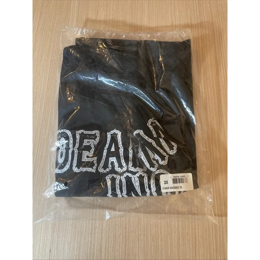 WWE‎ The Undertaker Deadman Inc. Vengeance Unearthed  Shirt Mens 3X NOS 2017